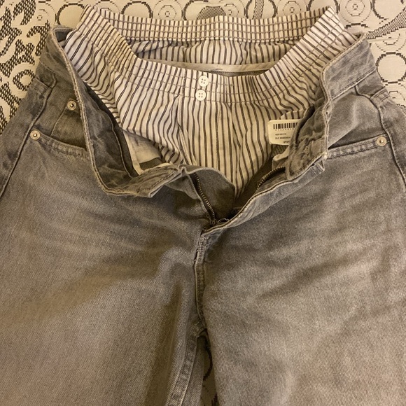 Beautiful Zara Boxer Trim Low Waist Jeans - Picture 5 of 8